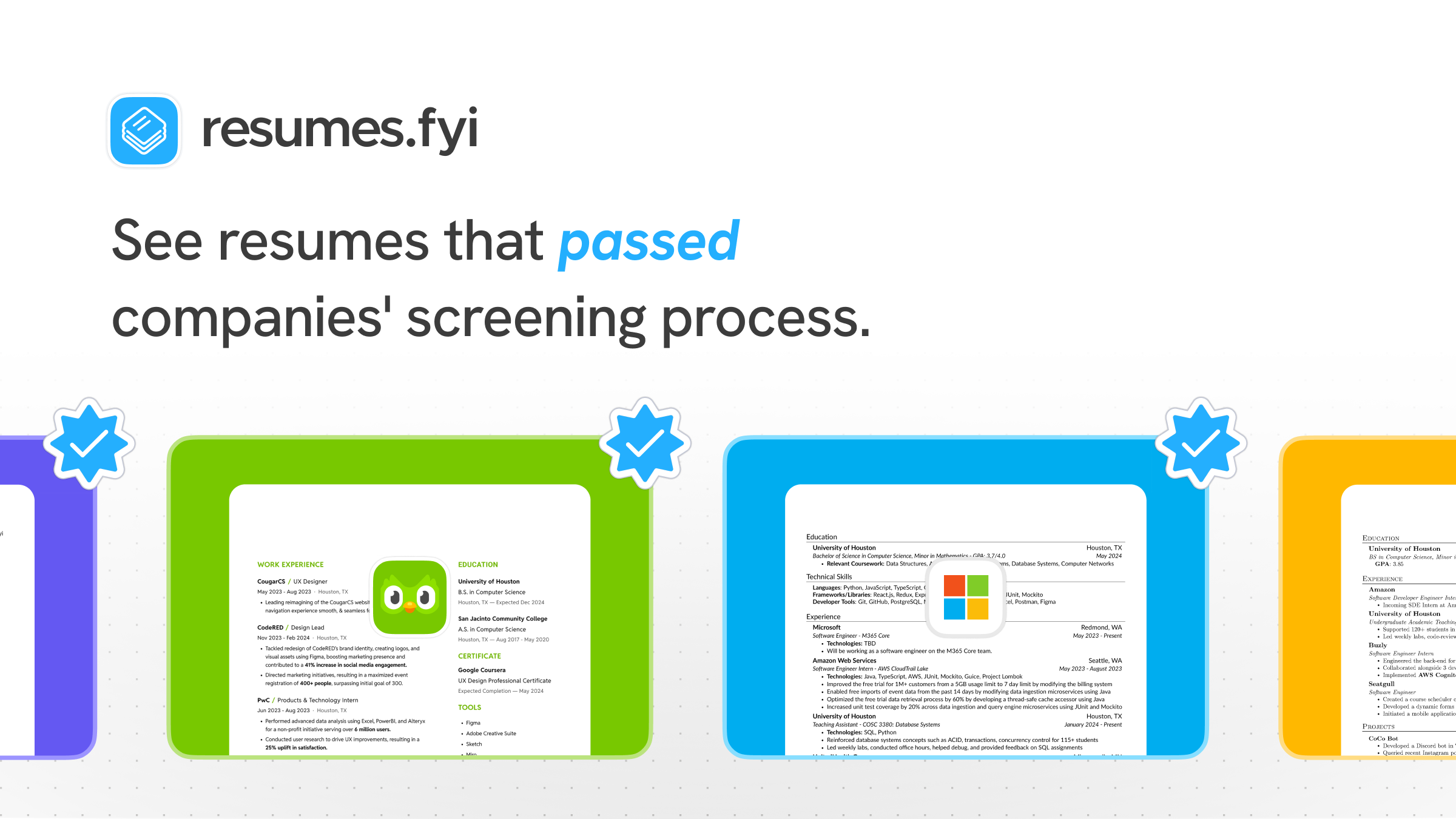 Resumes fyi resumes-fyi